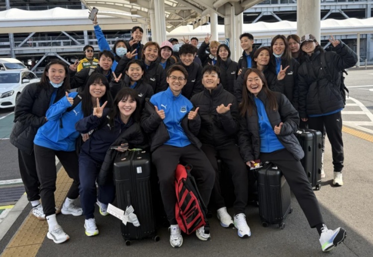 武漢女足前往日本參加女足亞冠！王霜曬照：日本，我們來了