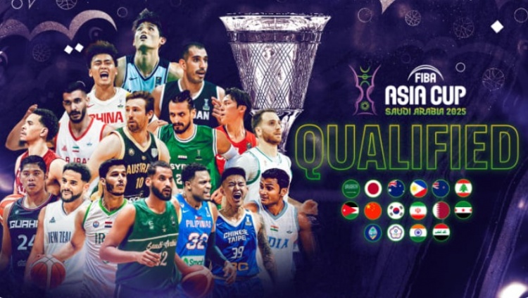 8月在沙特舉辦！FIBA官網(wǎng)：男籃亞洲杯抽簽儀式將在下月8號舉行